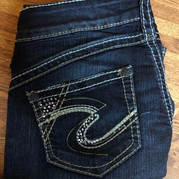 Silver Jeans Denim - Silver Tuesday 16 1/2 slim bootcut jeans 27X31
